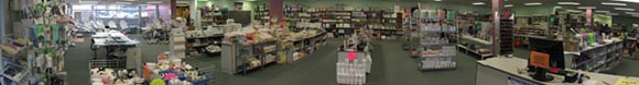 The layout of the shop in Canberra