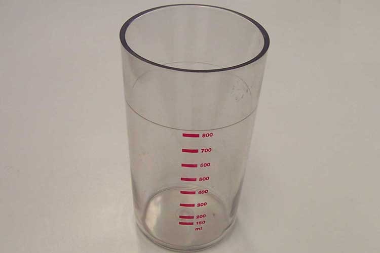 Plastic replacement jar- CAPZ010