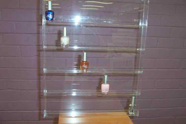 Nail Polish Display with 5 shelves