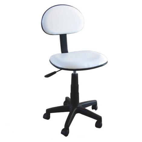 Stool with back and gas lift