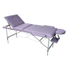 Portable massage table with carry bag