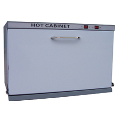 hot towel cabinet with sterilizer