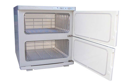 2 door Hot Towel Cabinet - caph009. Delivery available Australia wide.