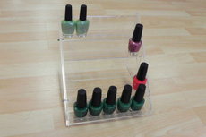 Counter polish stand with 5 shelves (DISP55)