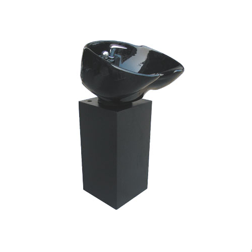 Basin on pedestal