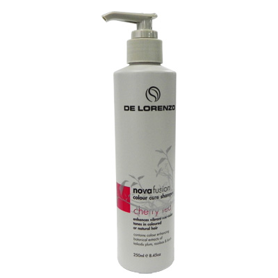 NOVAFUSION  Cherry Red Colour Care Shampoo (DeLorenzo)