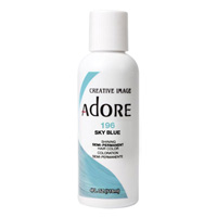 SEMI PERMANENT HAIR COLOUR  Sky Blue, 196 (Adore)