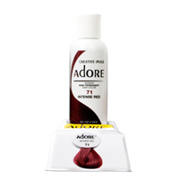 SEMI PERMANENT HAIR COLOUR  Intense Red, 71 (Adore)