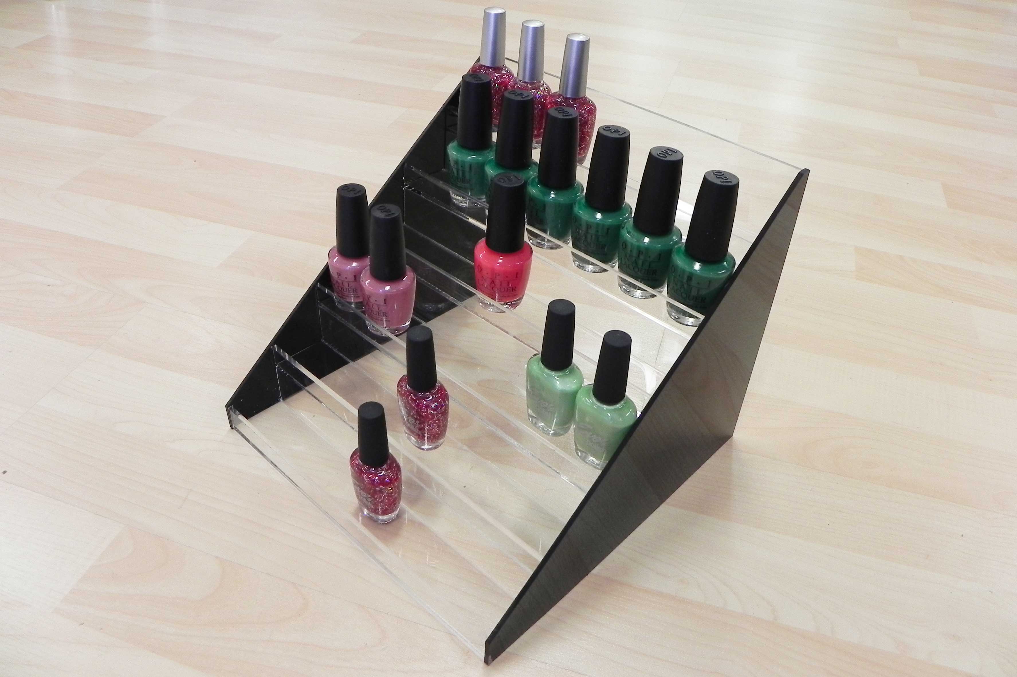 2. Acrylic Nail Polish Display Stand - wide 3