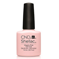SHELLAC GEL POLISH  Clearly Pink (CND)